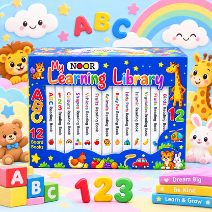12 in 1 Little Learning Library Books