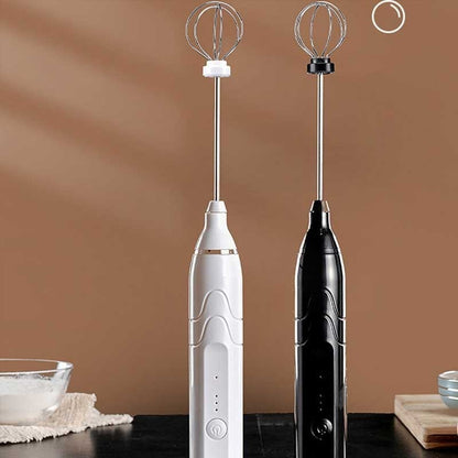 Rechargeable Coffee Beater Electric Milk Frother