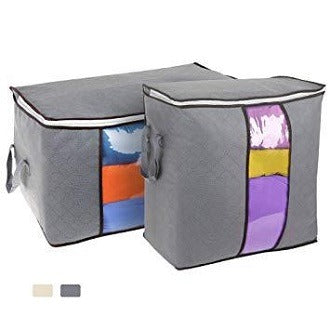 pack of 3 Portable Bamboo Storage Bags